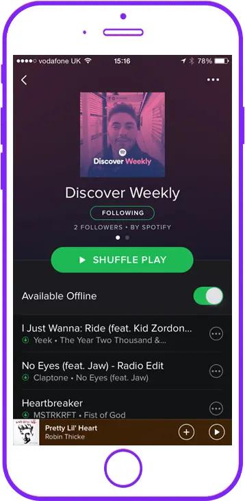 Playlist - Discovery Weekly